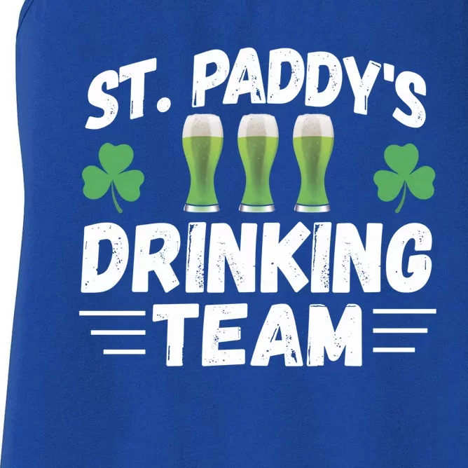 St Patrick's Irish Beer Ing Team Ireland Flag Clover Gift Women's Racerback Tank