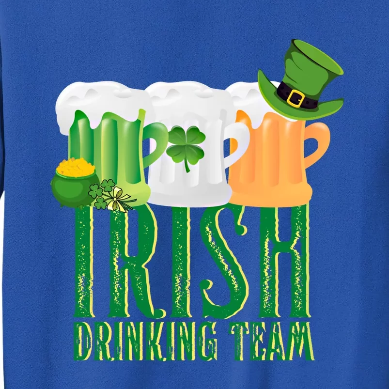 St Patrick's Irish Beer Ing Team Ireland Flag Clover Gift Tall Sweatshirt