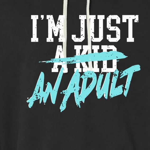 Simple Plan Im Just And Life Is A Nightmare Garment-Dyed Fleece Hoodie