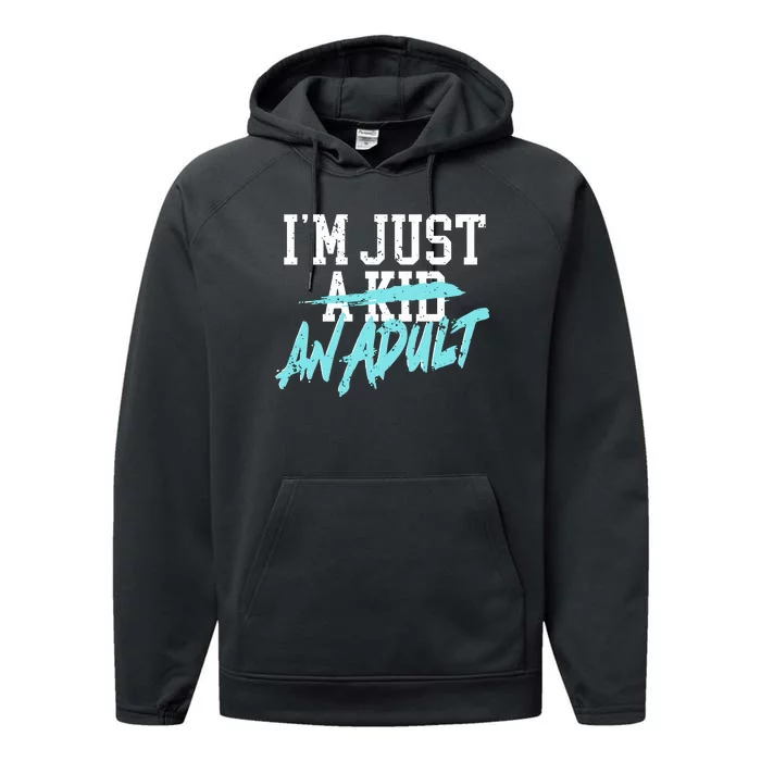 Simple Plan Im Just And Life Is A Nightmare Performance Fleece Hoodie