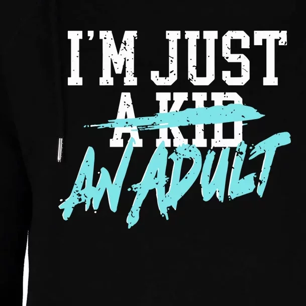 Simple Plan Im Just And Life Is A Nightmare Womens Funnel Neck Pullover Hood