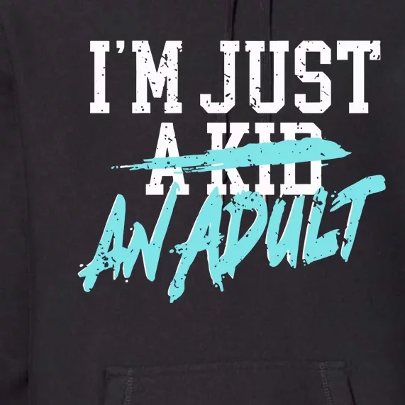 Simple Plan Im Just And Life Is A Nightmare Premium Hoodie