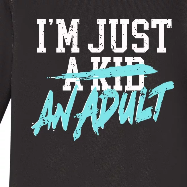 Simple Plan Im Just And Life Is A Nightmare Baby Long Sleeve Bodysuit