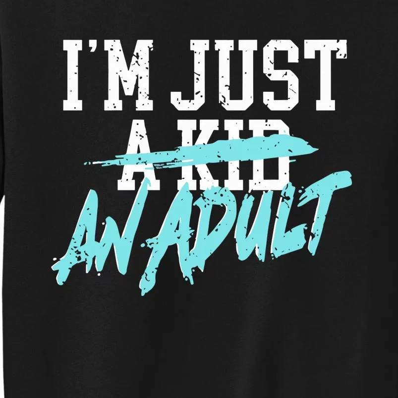 Simple Plan Im Just And Life Is A Nightmare Tall Sweatshirt