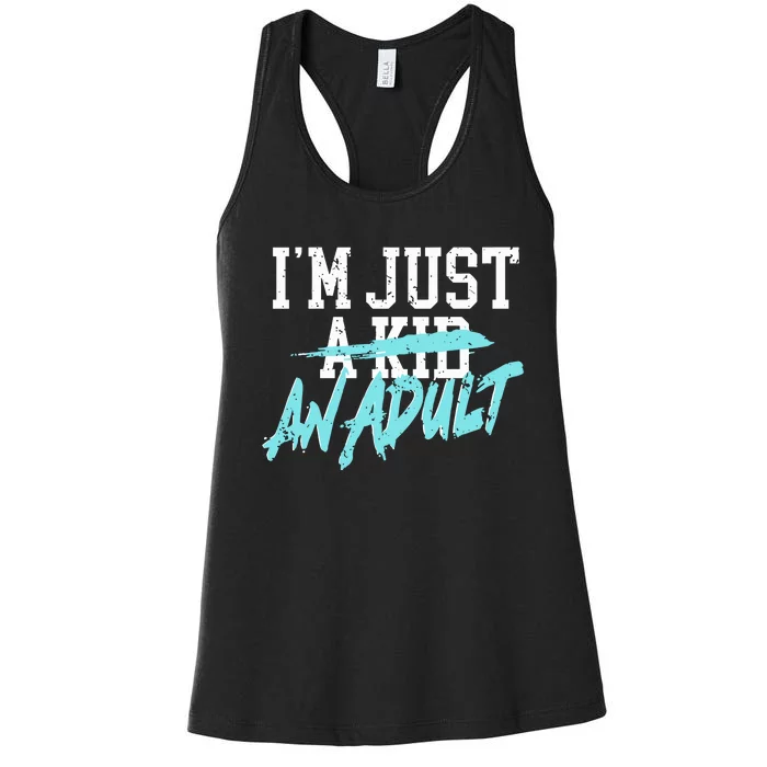 Simple Plan Im Just And Life Is A Nightmare Women's Racerback Tank