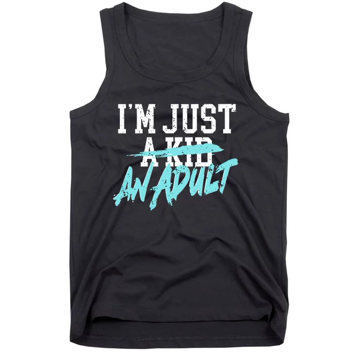 Simple Plan Im Just And Life Is A Nightmare Tank Top