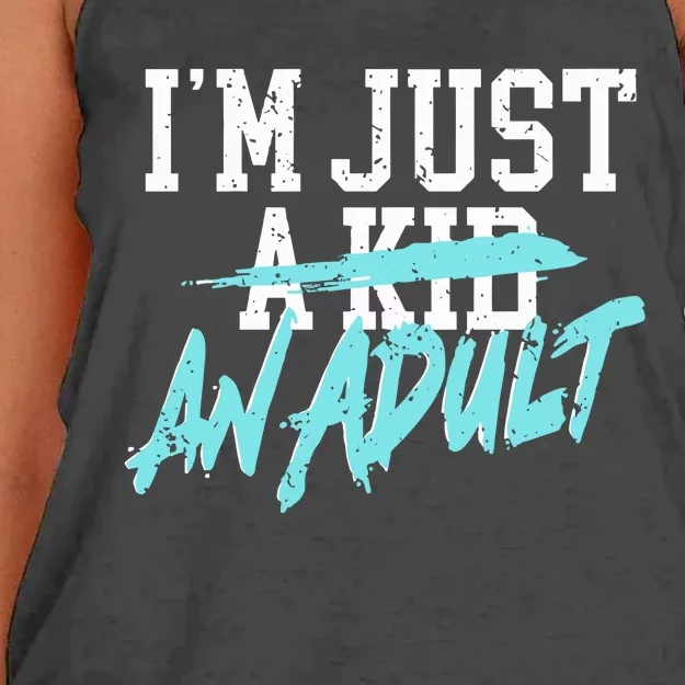 Simple Plan Im Just And Life Is A Nightmare Women's Knotted Racerback Tank