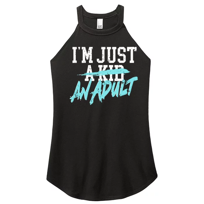 Simple Plan Im Just And Life Is A Nightmare Women’s Perfect Tri Rocker Tank