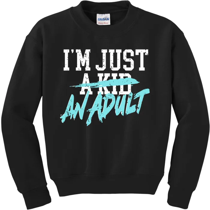 Simple Plan Im Just And Life Is A Nightmare Kids Sweatshirt