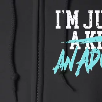 Simple Plan Im Just And Life Is A Nightmare Full Zip Hoodie