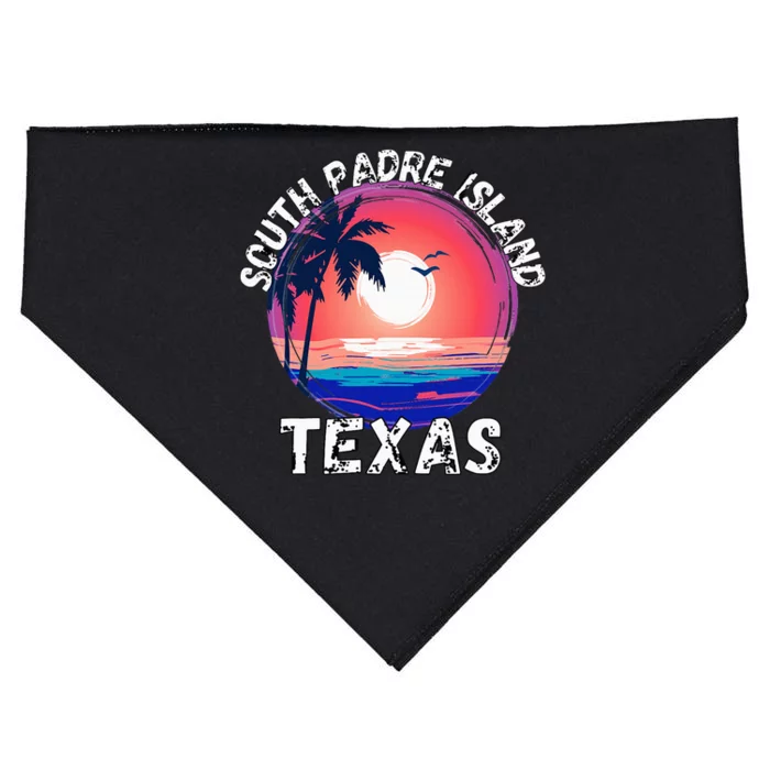 South Padre Island Souvenirs USA-Made Doggie Bandana