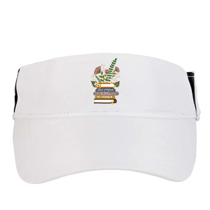 Slow Progress Is Still Progress Book Lover Adult Drive Performance Visor