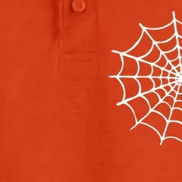 Spider Web Halloween Dry Zone Grid Performance Polo