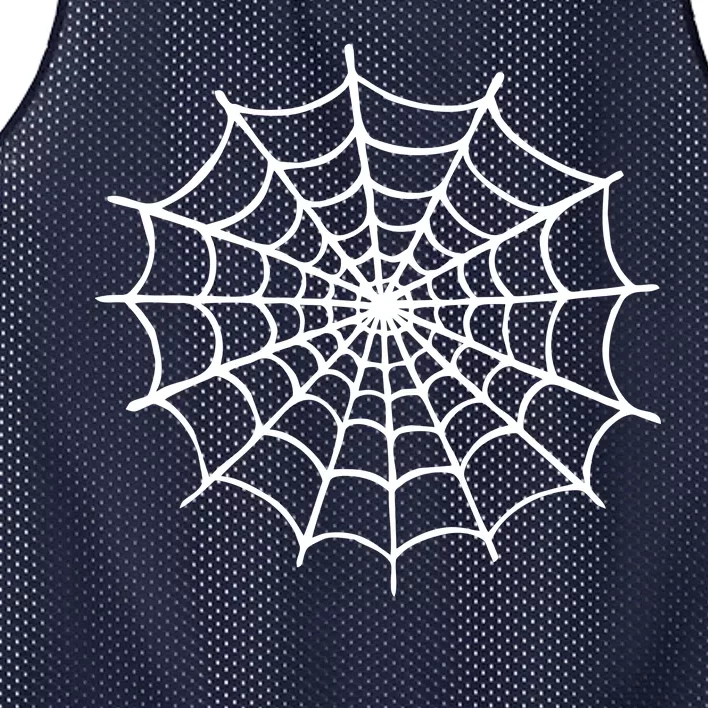 Spider Web Halloween Mesh Reversible Basketball Jersey Tank