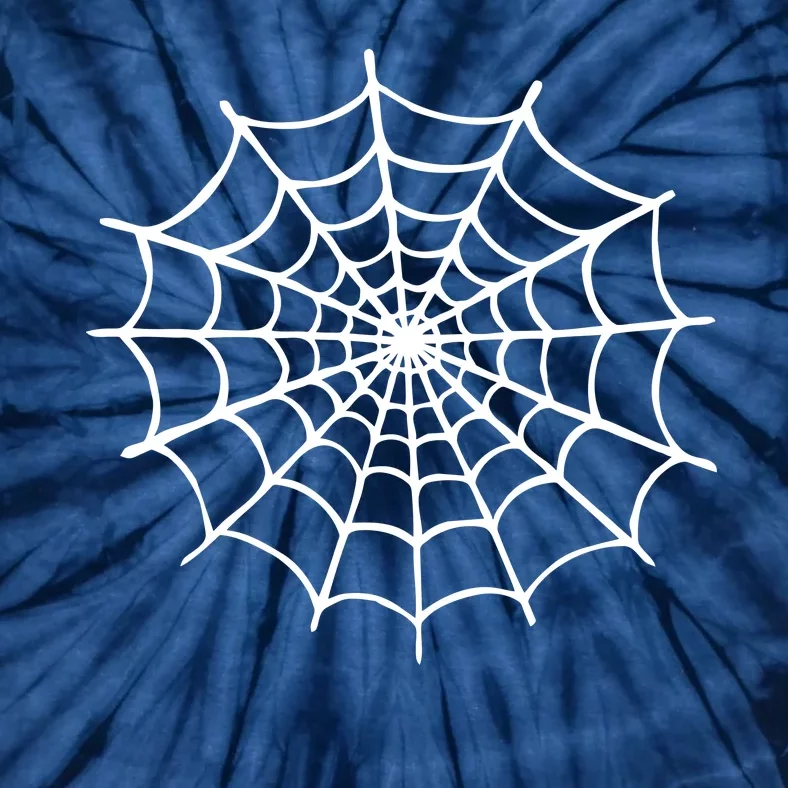 Spider Web Halloween Tie-Dye T-Shirt