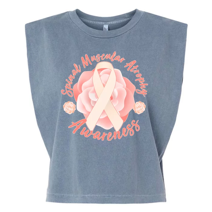 Spinal Muscular Atrophy Awareness Garment-Dyed Women's Muscle Tee