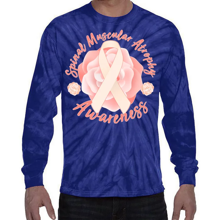 Spinal Muscular Atrophy Awareness Tie-Dye Long Sleeve Shirt