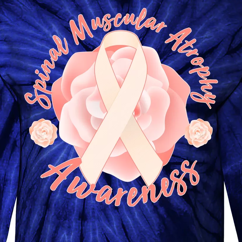 Spinal Muscular Atrophy Awareness Tie-Dye Long Sleeve Shirt