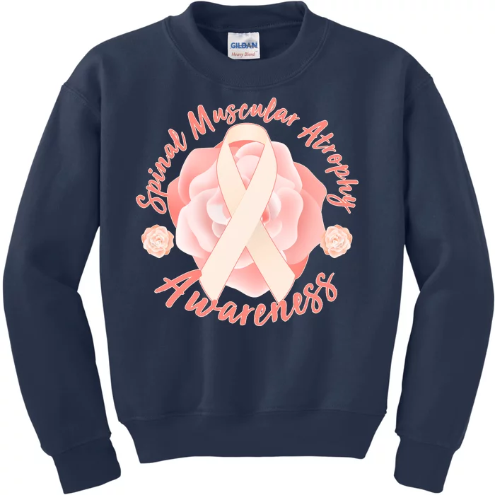 Spinal Muscular Atrophy Awareness Kids Sweatshirt