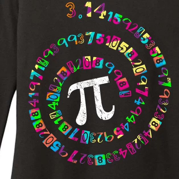 Spiral PI Day 3.14 Womens CVC Long Sleeve Shirt