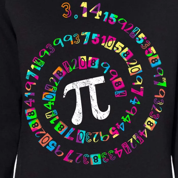 Spiral PI Day 3.14 Womens California Wash Sweatshirt