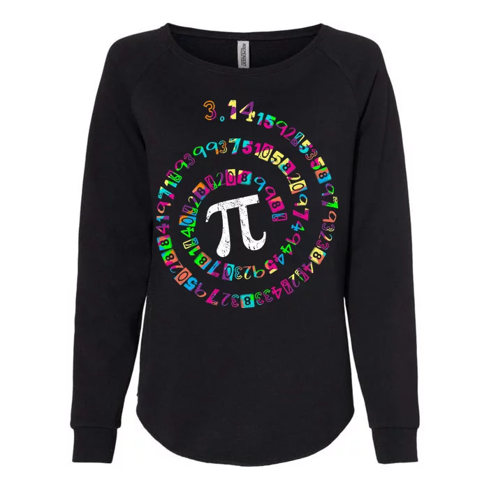 Spiral PI Day 3.14 Womens California Wash Sweatshirt