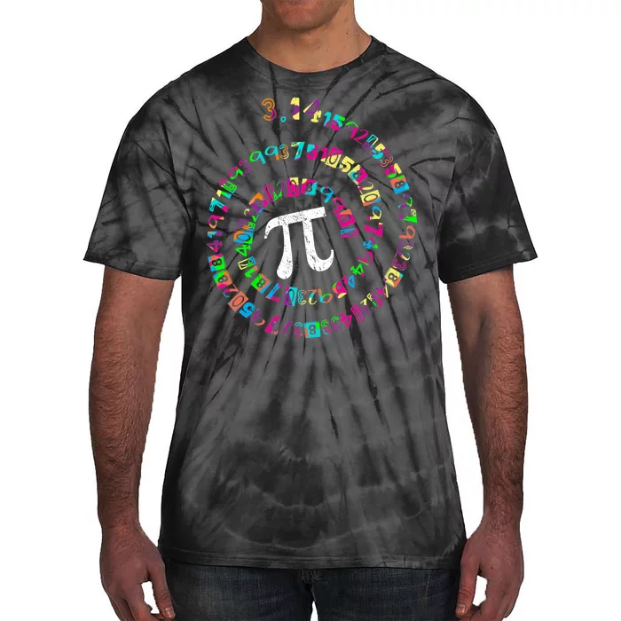 Spiral PI Day 3.14 Tie-Dye T-Shirt