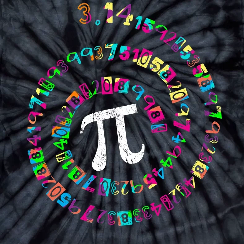 Spiral PI Day 3.14 Tie-Dye T-Shirt