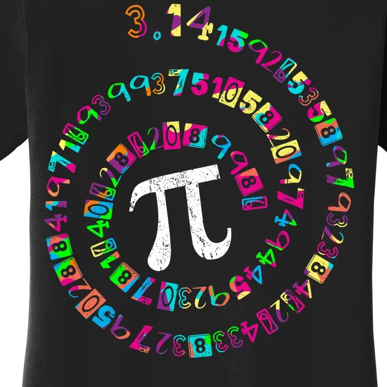 Spiral PI Day 3.14 Women's T-Shirt