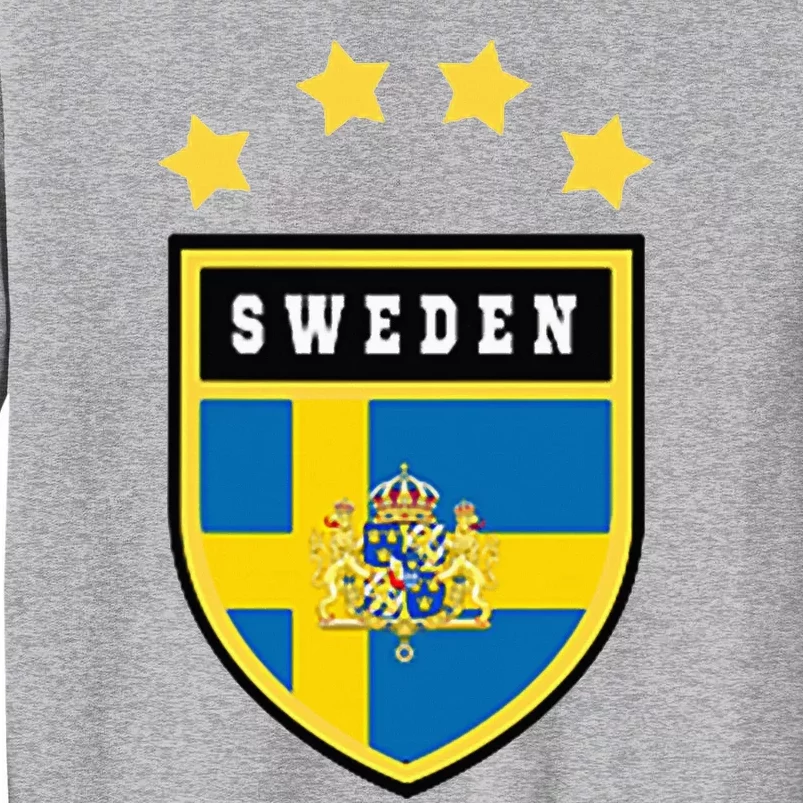 Sweden Pocket Jersey Soccer Flag Football Tall Sweatshirt