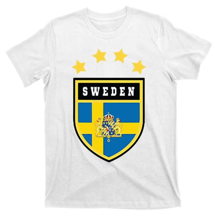 Sweden Pocket Jersey Soccer Flag Football T-Shirt