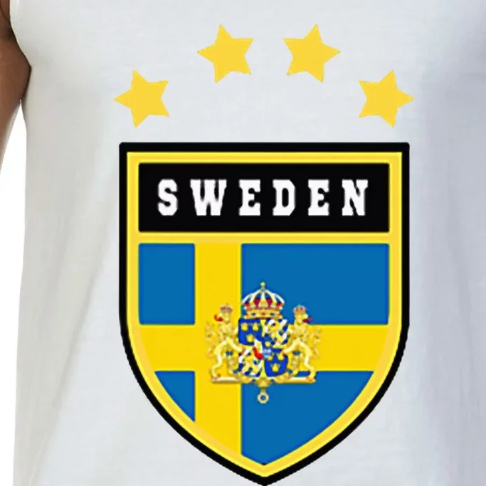 Sweden Pocket Jersey Soccer Flag Football Comfort Colors® Tank Top