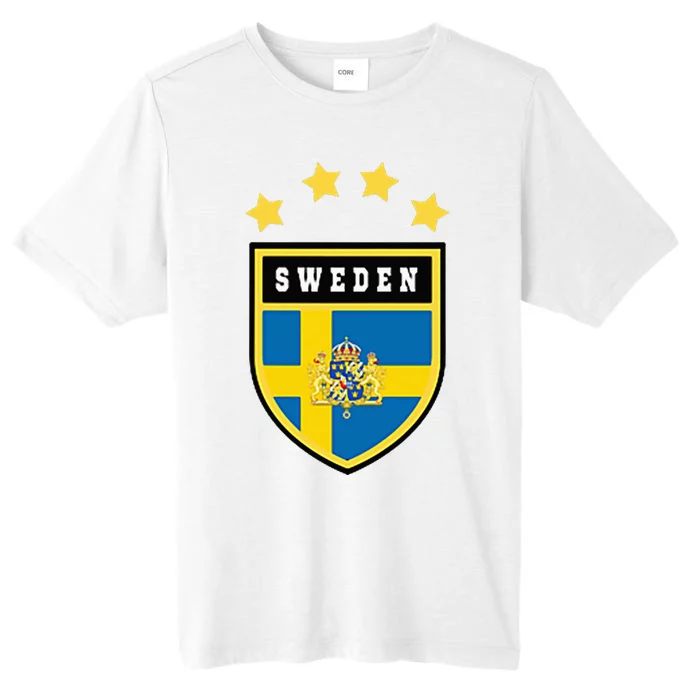 Sweden Pocket Jersey Soccer Flag Football ChromaSoft Performance T-Shirt