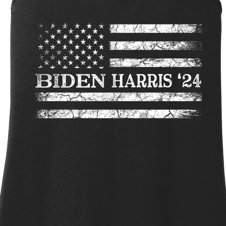 Support President Joe Biden And Kamala Harris Ladies Essential Tank