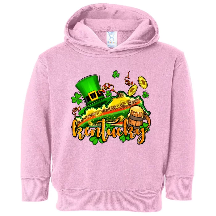 St. Patrick's Kentucky Map Toddler Hoodie