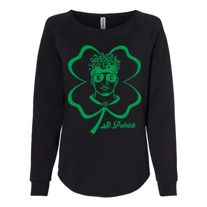 St Patrick Kansas City St Patricks Day Womens California Wash Sweatshirt