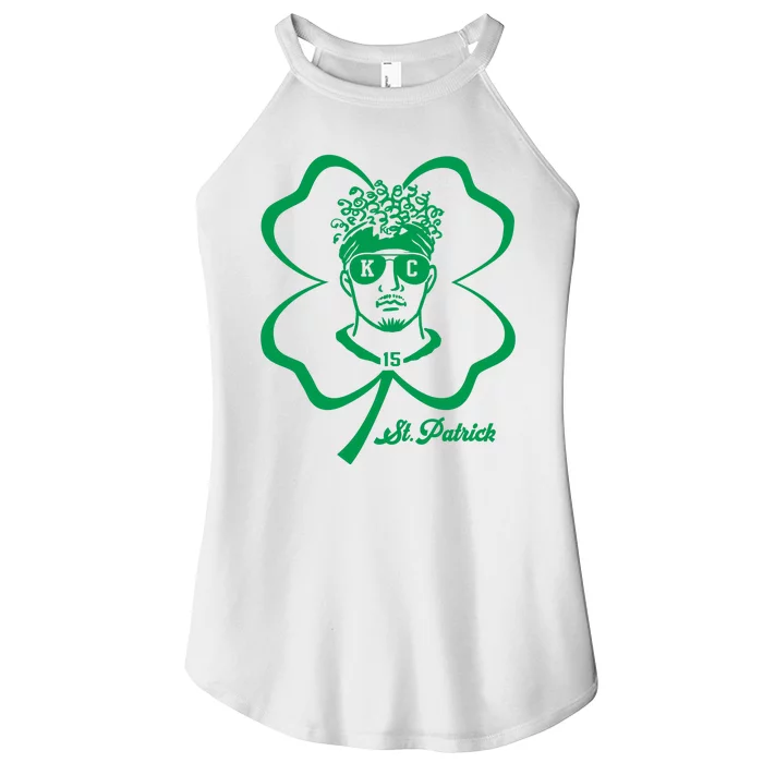 St Patrick Kansas City St Patricks Day Women’s Perfect Tri Rocker Tank