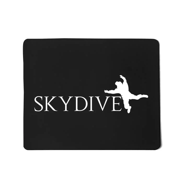 Skydive Parachuting Logo Mousepad