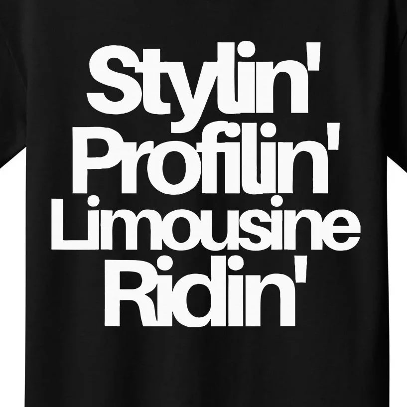 Styling Profiling Limousine Ridin Ric Kids T-Shirt