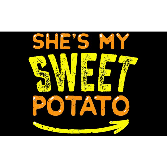 Sweet Potato Love Thanksgiving Couple's Matching Outfits Bumper Sticker