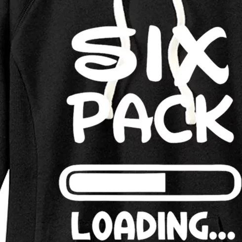 Six Pack Loading Bar Funny Gift Women's Fleece Hoodie