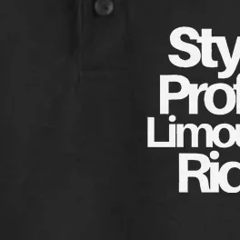 Styling Profiling Limousine Ridin Ric Dry Zone Grid Performance Polo