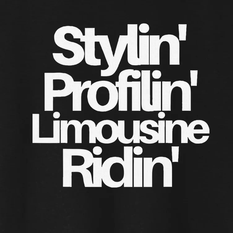 Styling Profiling Limousine Ridin Ric Women's Crop Top Tee