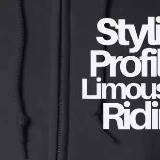 Styling Profiling Limousine Ridin Ric Full Zip Hoodie