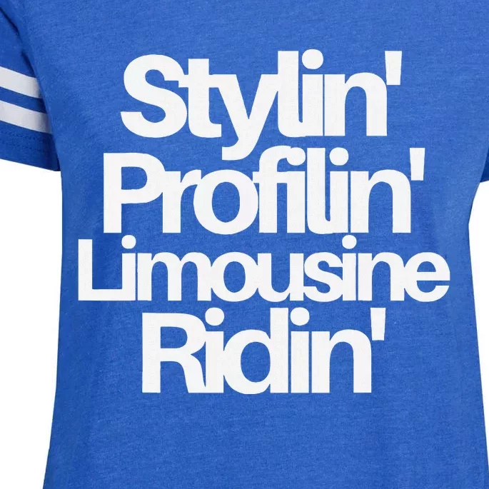 Styling Profiling Limousine Ridin Ric Enza Ladies Jersey Football T-Shirt