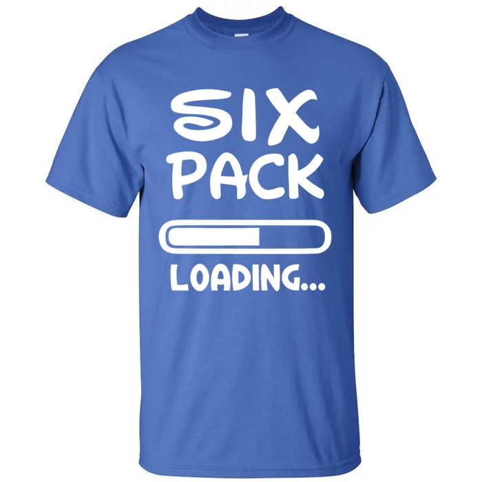 Six Pack Loading Bar Gift Tall T-Shirt