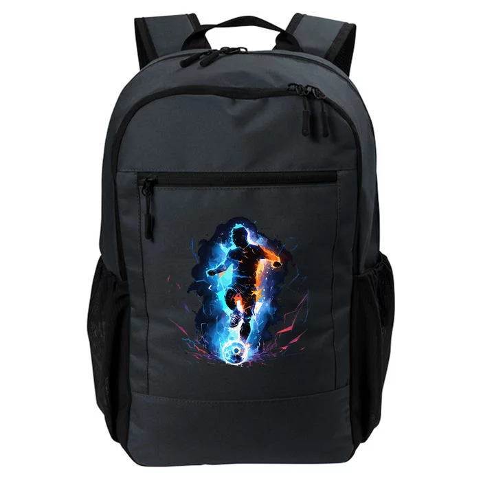 Soccer Player Lightning Daily Commute Backpack