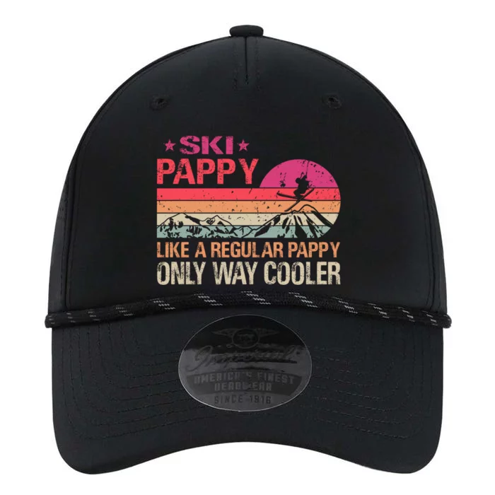 Ski Pappy Like A Pappy Dad Only Way Cooler Ski Skier Gift Performance The Dyno Cap