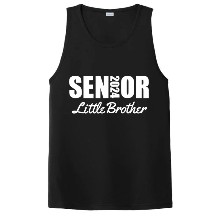 Senior Proud Little Brother Of A Senior Class Of 2024 Performance Tank