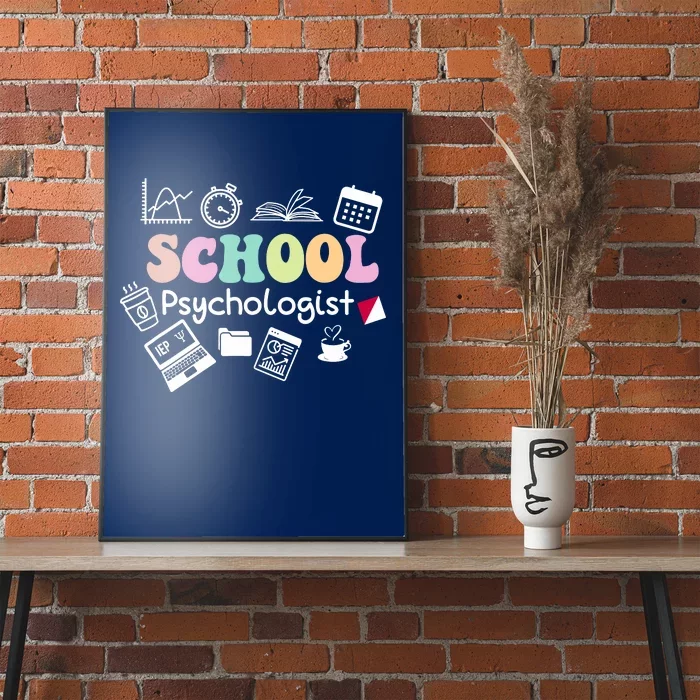 School Psychologist Life Back To School Team Poster